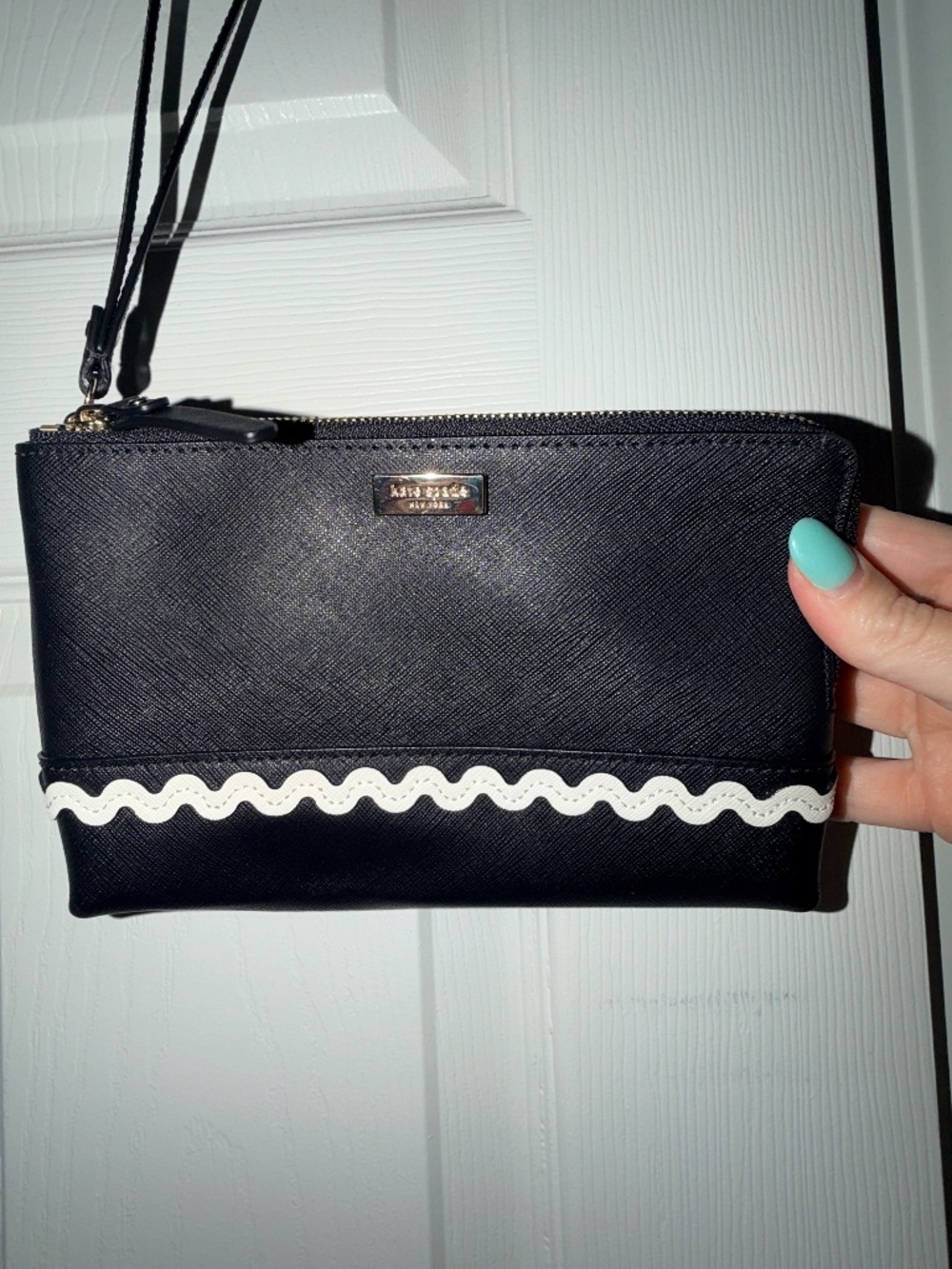 Kate Spade Black Wristlet
